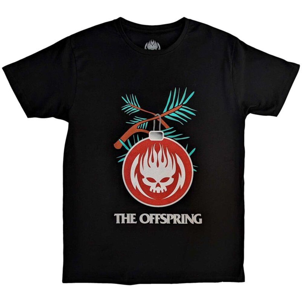 The Offspring Unisex Adult Bauble T-Shirt / Black